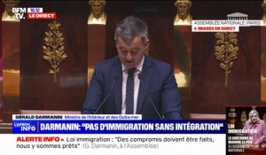 Gérald Darmanin, ministre de l'Intérieur: "Il n'y a pas de politique d'immigration qui vaille, sans intégration forte et exigeante"