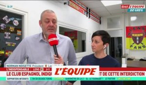 Les supporters lensois soutiennent les Fans sévillans - Foot - C1 - Lens-FC Séville