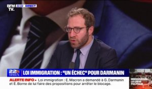 Rejet de la loi immigration: "Ce n'est pas la fin du texte", affirme Antoine Armand (Renaissance)