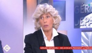 Un tacle retentissant d'Isabelle Mergault envers l'avocate de Gérard Depardieu sur "C à vous"