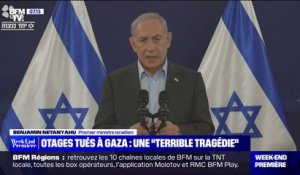 Benyamin Netanyahu: "La seule poursuite de la pression militaire [sur Gaza] permettra la libération de tous nos otages"