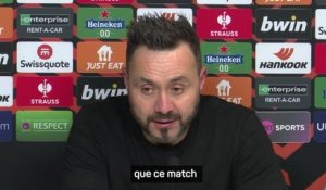 Brighton - De Zerbi : "Ce match était plus important pour nous que pour Marseille"