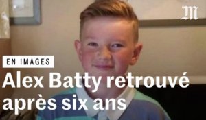 En images : après six ans de disparition, Alex Batty a été retrouvé en France