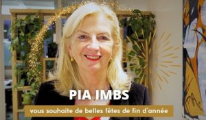 Pia Imbs, présidente de l’Eurométropole de Strasbourg, vous souhaite de belles fêtes de fin d’année