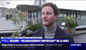 La SNCF a pris "un engagement important" pour la bonne circulation des trains à Noël, affirme Clément Beaune