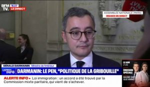 Loi immigration: "Nous avons mis fin à une hypocrisie", estime Gérald Darmanin