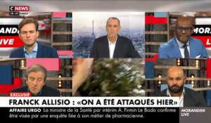 EXCLUSIF - Marseille: Le député Rassemblement national Franck Allisio qui était dans le restaurant attaqué par des membres de l’extrême gauche masqués raconte sa soirée dans "Morandini Live" - Regardez