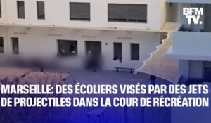 Pot de fleurs, excréments, sabre… des élèves d’une école de Marseille visés par des jets de projectiles dans la cour de récréation
