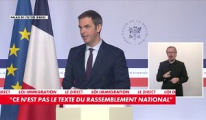 Olivier Véran : «Un certain nombre de députés (de la majorité) ont décidé de changer leur vote parce que le Rassemblement national votait ce texte»