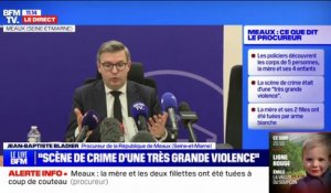 Cinq corps retrouvés à Meaux: le père de famille présentait "d'importantes blessures à la main", affirme le procureur de la République