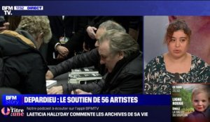 Pour la militante féministe Fatima Benomar, la tribune en soutien à Gérard Depardieu "reprend le même positionnement qu'Emmanuel Macron"
