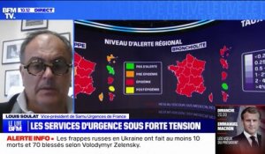 Louis Soulat, vice-président de Samu Urgences de France: "On constate une forte fréquentation des urgences pour des cas de grippe et de Covid"