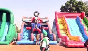 Le ministre Mamadou Sangafowa Coulibaly offre un parc d'attraction aux enfants de Korhogo