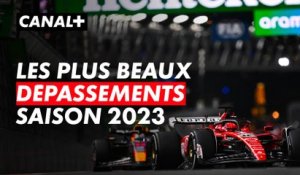 Les plus beaux dépassements de la saison 2023 - F1