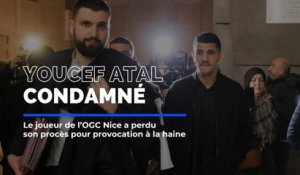 Le joueur de l'OGC Nice Youcef Atal condamné pour provocation à la haine