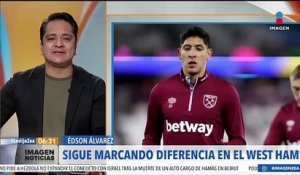 Edson Álvarez hace la diferencia en el West Ham