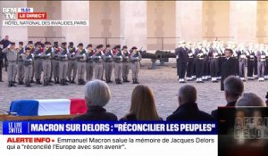 La Marseillaise entonnée lors de l'hommage national à Jacques Delors