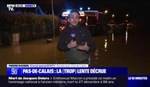 Pas-de-Calais: la décrue se poursuit à Blendecques avant l'arrivée de la vague de froid