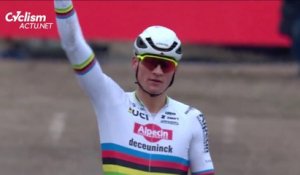 Cyclo-cross - Coupe du Monde - Zonhoven 2024 - Et voilà le 10 sur 10 de Mathieu van der Poel