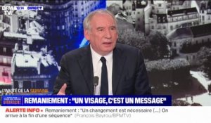 Remaniement: "L'enjeu est de reconstruire une confiance qui s'est, hélas, délitée entre les Français et l'État", affirme François Bayrou
