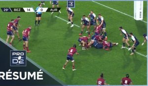 PRO D2 Saison 2023-2024 J15 - Résumé AS Béziers Hérault - Stade Aurillacois