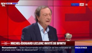 "Les industriels sont devenus plus raisonnables": Michel-Édouard Leclerc affirme que l'inflation alimentaire "va être ramenée à l'inflation moyenne"