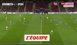 Le premier but d'Endrick en sélection, à 17 ans - Foot - Amical