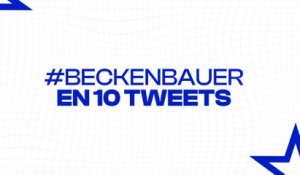La planète foot rend hommage à Beckenbauer sur X