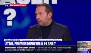 Sébastien Chenu (RN): "Élisabeth Borne n'a pas été une grande Première ministre"