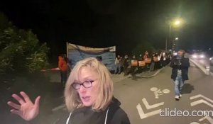 Une trentaine de militants de l’association One Voice rassemblés devant le Marineland d’Antibes ce mardi soir