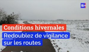 Conditions hivernales: redoublez de vigilance  sur les routes