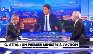 Remaniement : «Gabriel Attal, c'est un très bon coup politique», estime Franz-Olivier Giesbert