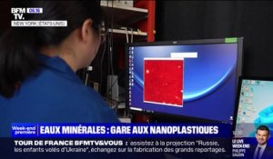 Des nanoparticules de plastique détectées dans l'eau en bouteille