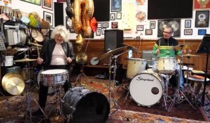 90-year-old grandma who plays the drums