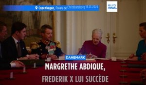La reine Margrethe du Danemark a abdiqué, son fils Frederik X lui succède