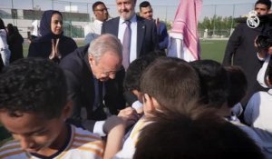 Le président Pérez en visite dans une académie du club en Arabie Saoudite