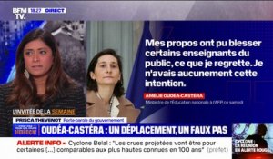 "Un moment stop aux polémiques vaines": Prisca Thevenot, porte-parole du gouvernement, revient sur la polémique après les propos d'Amélie Oudéa-Castéra, ministre de l'Éducation nationale