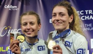 Piste - Europe - Apeldoorn 2024 - Marion Borras et Valentine Fortin, championnes d'Europe : "On ne réalise pas trop ce qu'il nous arrive !"