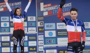 Cyclo-cross - France - Camors 2024 - Hélène Clauzel et Clément Venturini, sacrés champion de France 2024 à Camors !