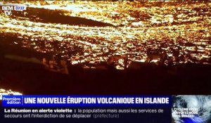 En Islande, un volcan entre en éruption et atteint la ville de Grindavik