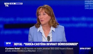 Propos d'Amélie Oudéa-Castéra sur la scolarisation de ses enfants dans le privé: "Ça m'a fait souffrir d'entendre ça", affirme Ségolène Royal