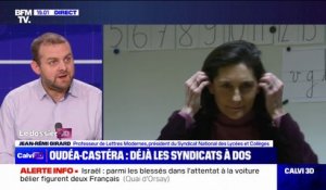 Jean-Rémi Girard (Syndicat National des Lycées et Collèges) sur les propos d'Amélie Oudéa-Castéra: "Les personnels de l'école publique se sont sentis violemment insultés"