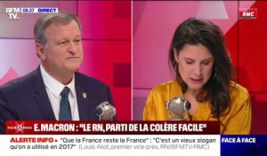 "C'est le président des constats mais ce n'est pas le président des solutions", estime Louis Aliot à propos d'Emmanuel Macron