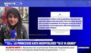 La princesse Kate hospitalisée "10 à 14 jours" pour une intervention chirurgicale