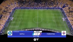 Le replay de Naples - Fiorentina (MT1) - Foot - Supercoupe d'Italie