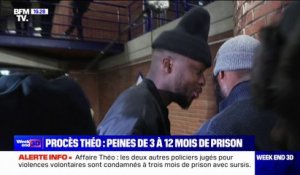 Affaire Théo: le policier auteur du coup de matraque qui a grièvement blessé le jeune homme à l'anus en 2017 condamné à un an de prison avec sursis