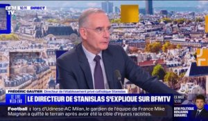 "Les accusations de sexisme, d'homophobie et d'autoritarisme ne sont pas retenues par les inspecteurs" explique le directeur de l'école Stanislas