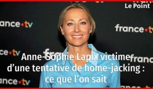 Anne-Sophie Lapix victime d’une tentative de home-jacking : ce que l’on sait