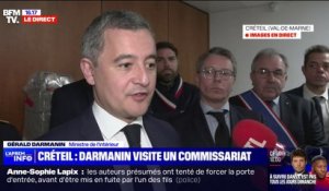 Val-de-Marne: depuis Créteil, Gérard Darmanin demande des "moyens supplémentaires" pour lutter contre le trafic de drogue