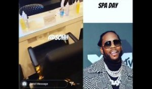 2 Chainz Has A Spa Day